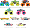 Hot Wheels Monster Trucks Glow in the Dark Multipack with 10 Toy Vehicles: 5 Monster Trucks & 5 1:64 Scale Cars, Collectible Toy for Kids Ages 4 to 8 Years Old, Medium