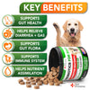 Probiotics for Dogs - Dog Probiotics and Digestive Enzymes for Gut Health, Itchy Skin, Allergies, Immunity, Yeast Balance - Prebiotics - Reduce Diarrhea, Gas - 120 Probiotic Chews for Dogs - USA Made