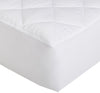 Amazon Basics Hypoallergenic Quilted Mattress Topper Pad, 18 Inches Deep, King, White