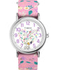 Timex X Peanuts in Bloom Women's Weekender 38mm Watch - Pink Strap White Dial Silver-Tone Case