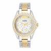 Fossil Women's Riley Quartz Stainless Steel Multifunction Watch, Color: Gold/Silver (Model: ES3204)