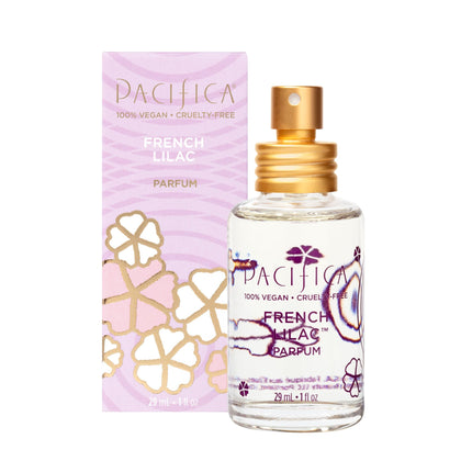 Pacifica Beauty, French Lilac Clean Fragrance Spray Perfume, Floral Scent, Vegan + Cruelty Free, Phthalate-Free, Paraben-Free (Package May Vary)