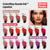 Revlon Lipstick, ColorStay Suede Ink, Built-in Primer, Infused with Vitamin E, Waterproof, Smudge-proof, Matte Color, 003 Want It All, 0.09 oz.