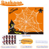 Funnlot Halloween Party Games for Kids Pin The Spider on The Web Halloween Party Games Activities Halloween  Pin The Tail