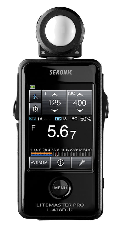 Sekonic L-478D-U Lightmeter With Exclusive 3-Year Warranty