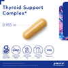 Pure Encapsulations Thyroid Support Complex - Hypoallergenic Supplement with Herbs and Nutrients for Optimal Thyroid Gland Function* - with Vitamin A, C, D, and Selenium - 120 Capsules