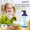 PURA D'OR Kids Wash (16oz x 2 = 32oz) All-in-One Gentle Cleanser - USDA Biobased, Sulfate-Free, Tear-Less, Hypoallergenic, Premium, Shampoo & Bubble Bath