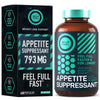 Appetite Suppressant for Weight Loss, Hunger Suppressant - Diet Pills That Work Fast for Women and Men - Garcinia Cambogia, Glucomannan, White Kidney Bean Carb Blocker and Fat Burner - 60 Veggie Caps