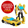 Transformers Toys Heroic Bumblebee Action Figure - Timeless Large-Scale Figure, Changes into Yellow Toy Car, 11