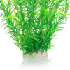 JIHAQUA Aquarium Decor Plastic Plants Extra Large 21 Inches Artificial Fish Tank Plants Tall Fish Tank Decorations (Green 2pcs)