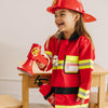 Melissa & Doug Fire Chief Role Play Dress-Up Set - Pretend Fire Fighter Outfit With Realistic Accessories, Firefighter Costume For Kids And Toddlers Ages 3+