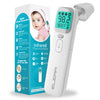 Elera Ear Thermometer for Kids, Baby Thermometer with Forehead and Ear Mode for Adults, Infant, Kids and Toddler, Touchless and 1 Second Reading with Fever Alarm and Mute Function, LCD