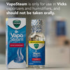 Vicks VapoSteam Medicated Liquid with Camphor, a Cough Suppressant, 8 Oz - VapoSteam Liquid Helps Relieve Coughing, for Use in Vicks Vaporizers and Humidifiers