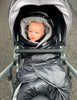 7AM Baby Car Seat Blanket - Multifunctional Car Seat Cover for Baby Boy & Girl, Winter Stroller & Car Seat Swaddle Blankets for Babies, Micro-Fleece & Plush Lined Warm Carseat Cover | Nido (Small)