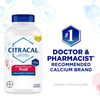 Citracal Maximum Plus, Highly Soluble, Easily Digested, 650 mg Calcium Citrate With 1000 IU Vitamin D3, Bone Health Supplement for Adults, Caplets, 120 Count