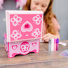 Melissa & Doug Created by Me! Jewelry Box Wooden Craft Kit