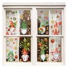 Christmas Window Clings - Gnome Christmas Decorations Window Stickers for Indoor Outdoor Classroom Home Office Glass Windows Holiday Christmas Decals Party Favors Winter Gnomes Xmas Decor