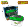 2-in-1 Habitat with Microscope for Insects and Other Critters, Includes Lid with Vents and Removable Portable Microscope