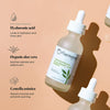 Concentrated Hyaluronic Acid Serum with Vitamin C & Centella Asiatica - Pure Organic Vegan Ingredients - Suero Concentrado de Acido Hialuronico