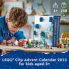 LEGO City 2023 Advent Calendar 60381 Christmas Holiday Countdown Playset, Gift Idea to Countdown to Adventure with Daily Collectible Surprises