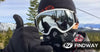 findway Ski Goggles OTG - Over Glasses Snow/Snowboard Goggles for Men, Women & Youth - 100% UV Protection