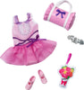 Barbie: My First Barbie Clothes, Fashion Pack for 13.5-inch Preschool Dolls, Tutu Leotard with Ballet and Dance Accessories