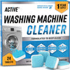 Washing Machine Cleaner Descaler 24 Pack - Deep Cleaning Tablets For HE Front Loader & Top Load Washer, Septic Safe Eco-Friendly Deodorizer, Clean Inside Drum And Laundry Tub Seal 12 Month Supply