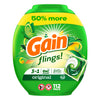 Gain flings Laundry Detergent Soap Pacs HE Compatible 112 ct Long Lasting Scent Original Scent