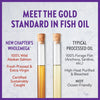 New Chapter Wholemega Fish Oil Supplement - Wild Alaskan Salmon Oil with Omega-3 + Vitamin D3 + Astaxanthin + Sustainably Caught - 180 ct, 1000mg Softgels