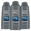 DOVE MEN + CARE 2 in 1 Shampoo and Conditioner Youthfull Revitalize 3 Count For Fine, Thin Hair Men's Shampoo and Conditioner with Bamboo Extract + Biotin 20.4 oz