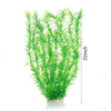 JIHAQUA Aquarium Decor Plastic Plants Extra Large 21 Inches Artificial Fish Tank Plants Tall Fish Tank Decorations (Green 2pcs)