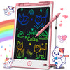 Hockvill LCD Writing Tablet for Kids 8.8 Inch, Toys for Girls Boys Drawing Pad for 3 4 5 6 7 8 Year Old Kid, Toddler Magnetic Doodle Board Travel Essentials Christmas Birthday Gift for Children (Pink)