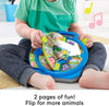 Fisher-Price Little People Toddler Learning Toy World of Animals See Ân Say with Music and Sounds for Ages 18+ Months