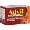 Advil Migraine Liquid Filled Capsules, Brown, 20 Count (Expiry -7/31/2024)