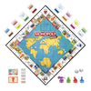 Hasbro Gaming Monopoly World Tour Board Game with Token Stampers and Dry-Erase Gameboard for Family Game Night