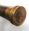 Rare Brass Telescope East India Company 1818 Tracker Spyglass Scope Replica Antique 32 inch Large Vintage Souvenir with Handstitched Leather Case