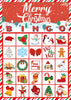 LETILY Christmas Bingo Games for Kids Adults-24 Players Holiday Bingo Cards Indoor Home Activities Christmas Games for Families Kids Party Supplies Favors