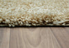 Garland Rug Serendipity 3 Piece Shaggy Nylon Washable Bathroom Rug Set Linen