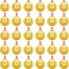 30 Pieces 2.36 Inch Plastic Gold Olympic Medals for Awards Sports Medal for Kids Adults Soccer Medal Football Medals for Awards Gymnastics Winner Award Medals Competition Birthday Party Favors