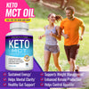 Toplux Keto MCT Oil Capsules Ketosis Diet - 3000mg Natural Pure Coconut Oil Extract Pills to Support Ketogenic Diet, Source of Energy, Easy to Digest for Men Women, 90 Softgels, Supplement