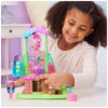 Gabby's Dollhouse, Transforming Garden Treehouse Playset with Lights, 2 Figures, 5 Accessories, 1 Delivery, 3 Furniture, Kids Toys for Ages 3 and up