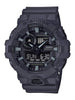 Casio Men's XL Series G-Shock Quartz 200M WR Shock Resistant Resin Color: Matte Grey (Model GA-700UC-8ACR)