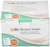 BD Alcohol Swabs 100 Each White