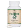 Hyaluronic Acid Supplements -180 Capsules (Enhances Effects of Hyaluronic Acid Serum for Face) 200mg Per Serving for Skin and Face Aging Support (Acido Hialuronico) Gluten Free by Double Wood