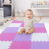 XMTMMD Baby Play MAT Game MAT Floor Tile Foam Pads Foam Kids Kid Rug Tile Flooring Baby Floor MAT Crawling MAT Interlocking MATS Baby Gym Mat Gym Flooring Mat Puzzle Exercise Mats