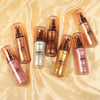 Liquid Illuminator, Firstfly Body Highlighter Makeup Smooth Shimmer Glow Liquid Foundation for Face & Body?#03 Glistening Bronze?