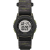 Timex Boys TW7C77500 Time Machines Digital Black/Green Camouflage Fast Wrap Strap Watch