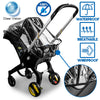 Car Seat Rain Cover,Food Grade EVA,Universal Baby Stroller Accessory for Infant Car Seat Stroller,Waterproof, Windproof Protection,Protect from Dust Snow