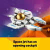 LEGO Creator 3 in 1 Space Astronaut Toy, Building Set Transforms from Astronaut Figure to Space Dog to Viper Jet, Space-Themed Gift Idea for Boys and Girls Ages 9 Years Old and Up, 31152