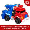 Transformers Playskool Heroes Rescue Bots Optimus Prime Action Figure, Converting Toy Robot, Kids Easter Basket Stuffers or Gifts, Ages 3+